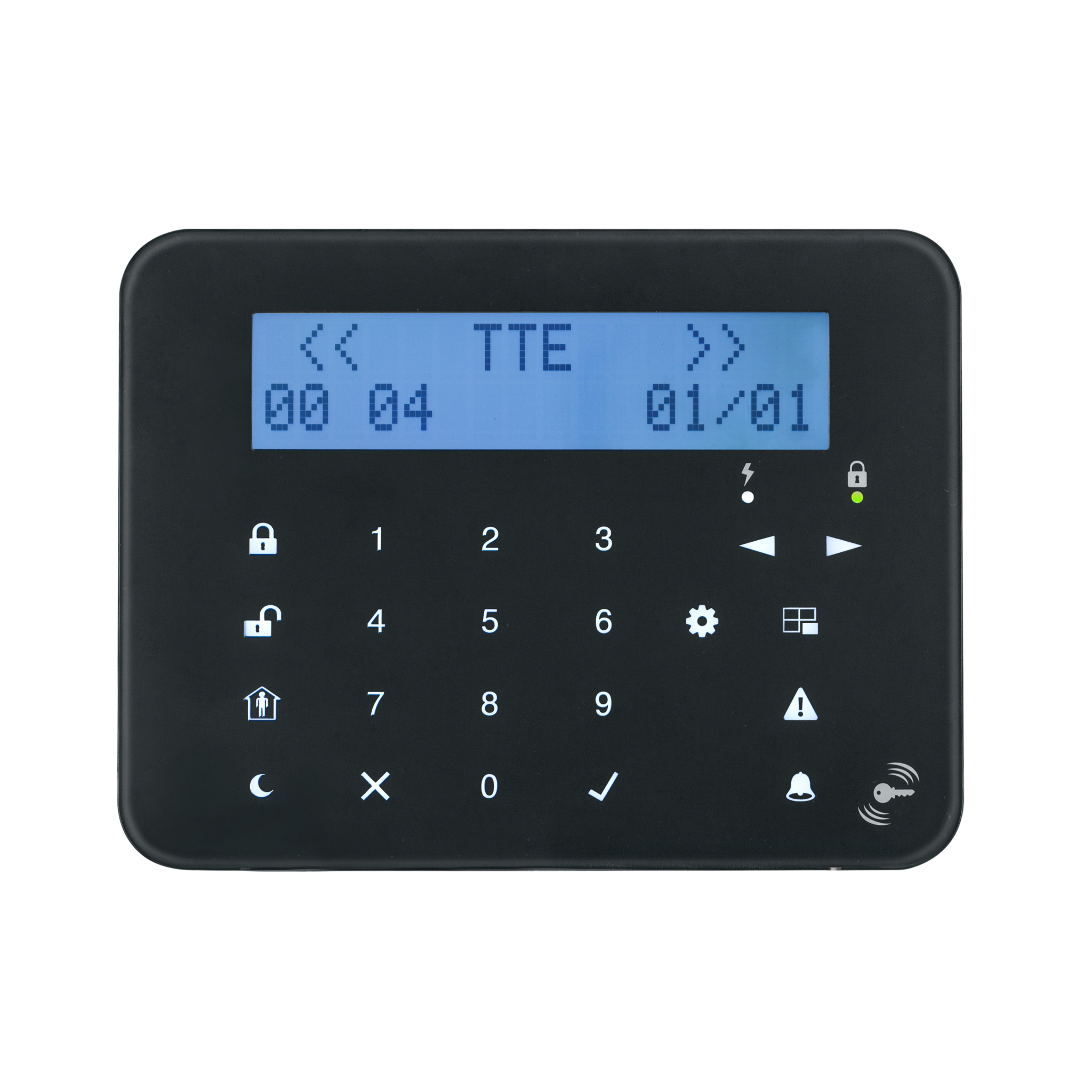 Eclipse LCD 32S Intruder Alarm Keypad - Teletek Electronics