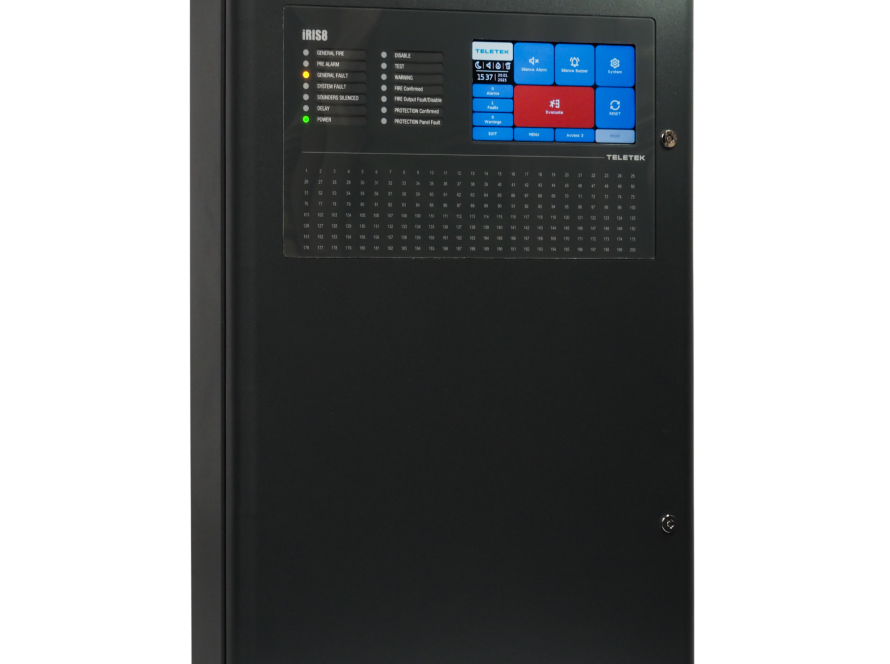 iRIS8 B Addressable fire alarm panel